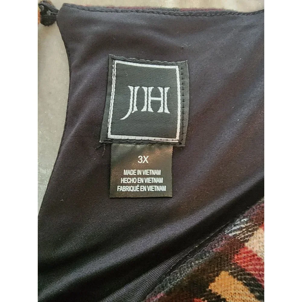 Jessica Howard JH Plaid Dress 3X - Picture 6 of 12